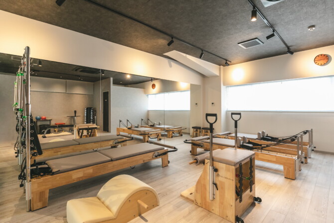 マシンピラティスのスタジオにリニューアルOPEN